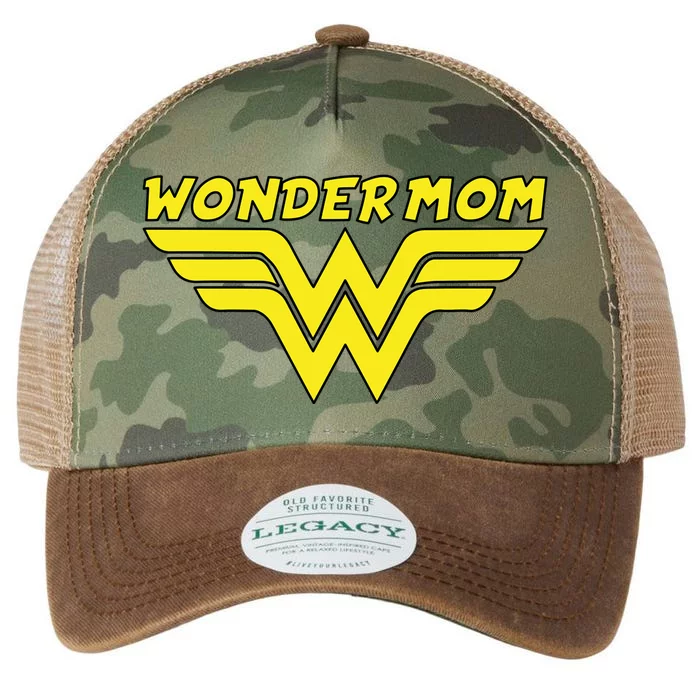 Wonder Mom Mother's Day Gift Legacy Tie Dye Trucker Hat