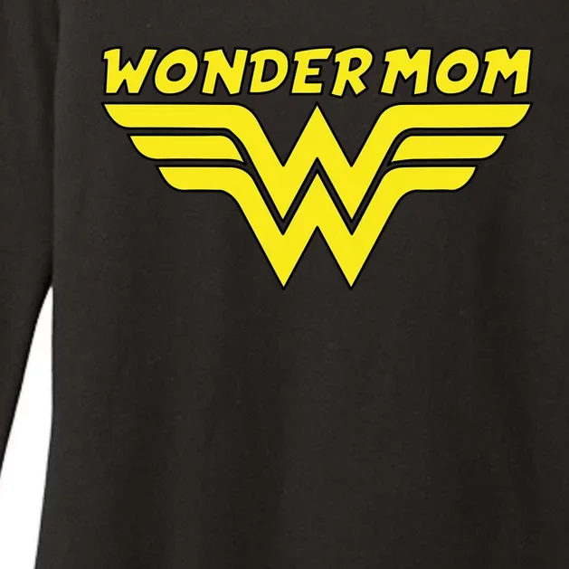 Wonder Mom Mother's Day Gift Womens CVC Long Sleeve Shirt