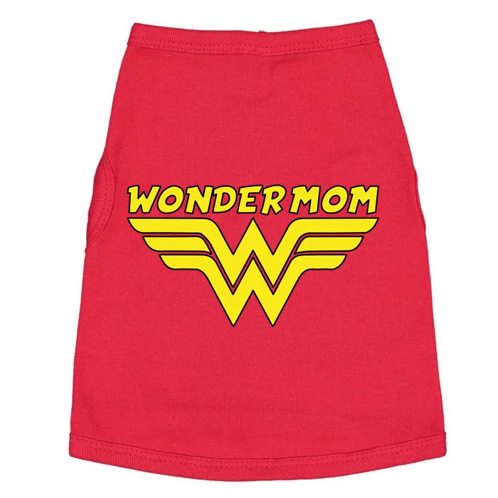 Wonder Mom Mother's Day Gift Doggie Tank