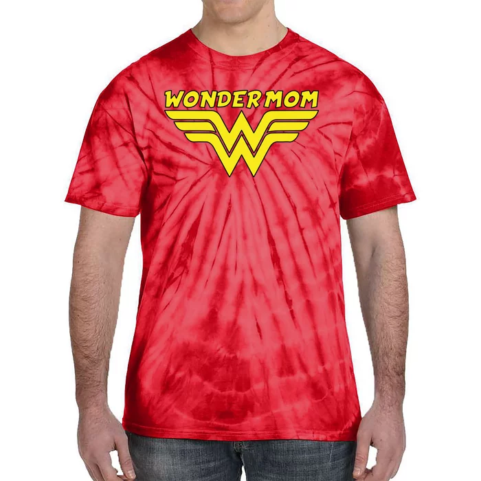 Wonder Mom Mother's Day Gift Tie-Dye T-Shirt