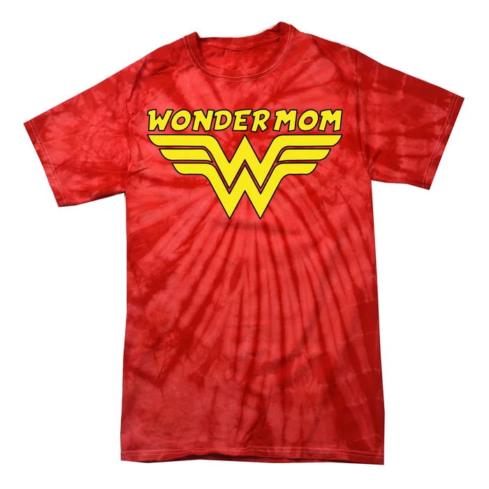 Wonder Mom Mother's Day Gift Tie-Dye T-Shirt