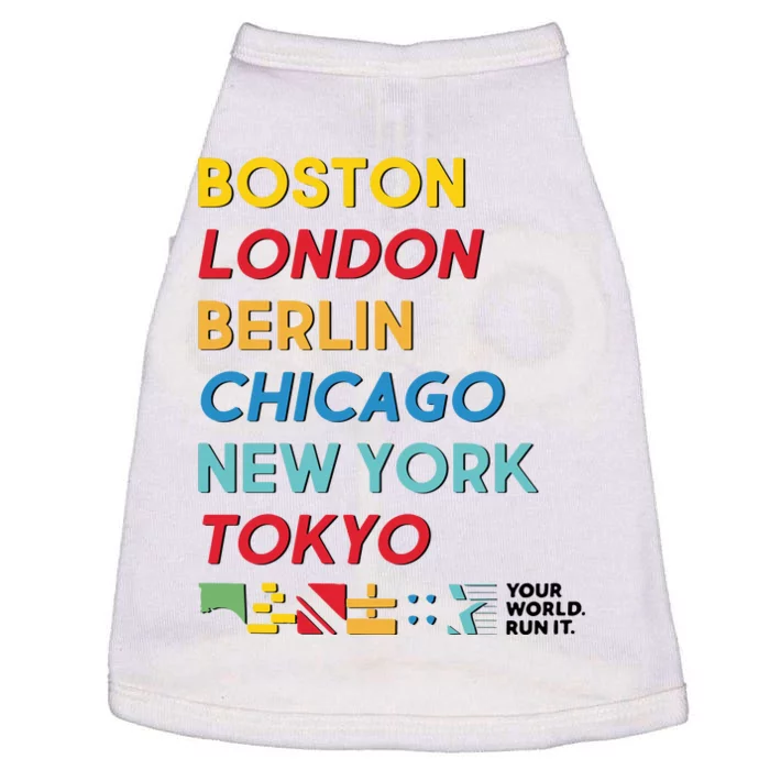 World Marathon Majors Sportiqe Doggie Tank