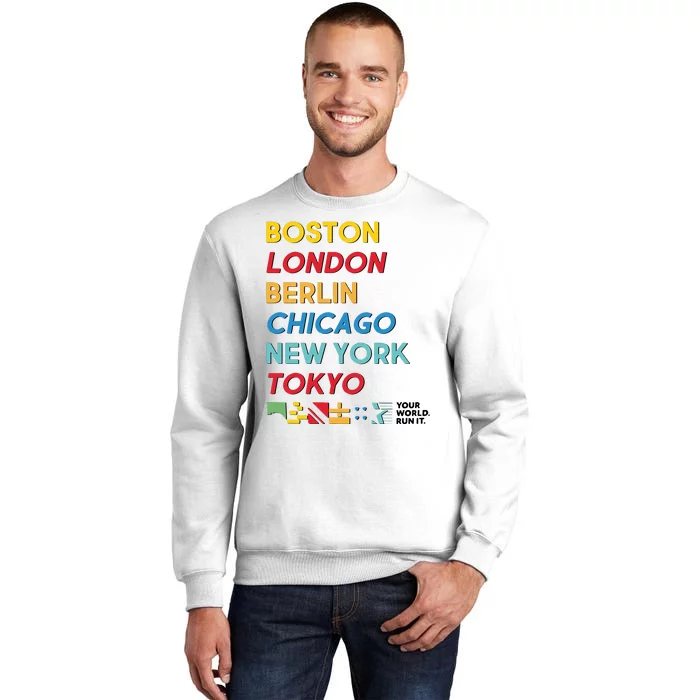 World Marathon Majors Sportiqe Sweatshirt