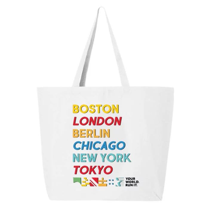 World Marathon Majors Sportiqe 25L Jumbo Tote