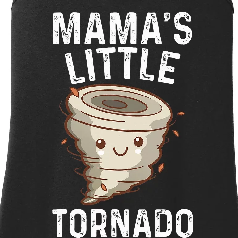 Weather Man Mamas Little Tornado Ladies Essential Tank