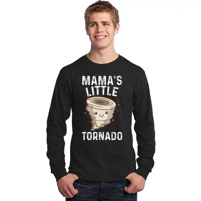 Weather Man Mamas Little Tornado Tall Long Sleeve T-Shirt