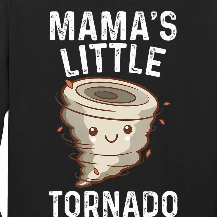 Weather Man Mamas Little Tornado Tall Long Sleeve T-Shirt