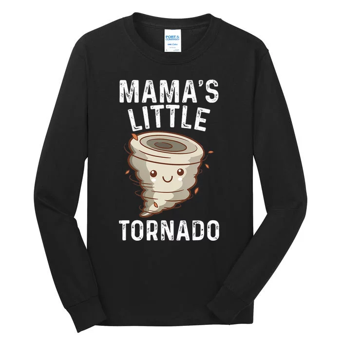 Weather Man Mamas Little Tornado Tall Long Sleeve T-Shirt