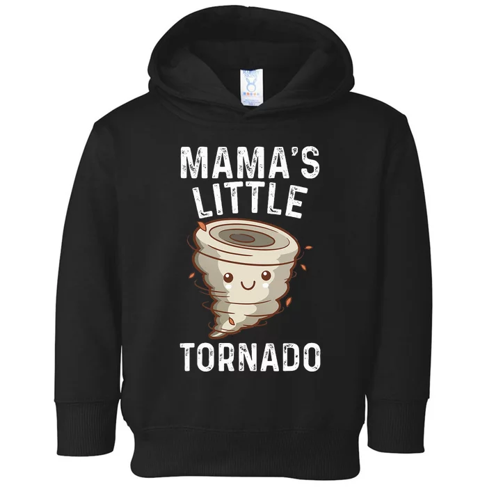 Weather Man Mamas Little Tornado Toddler Hoodie