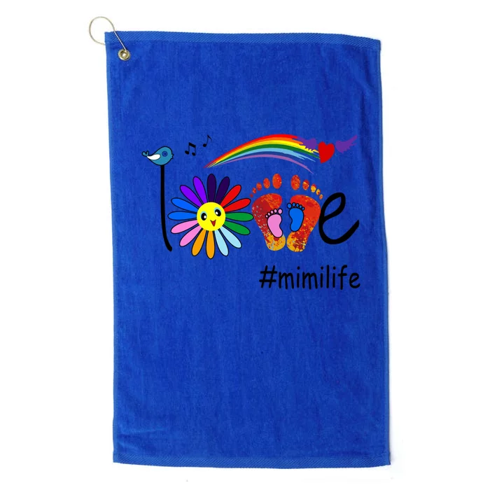 Wo Mom Melody Love #Mimilife Mimi Life Floral Gift Meaningful Gift Platinum Collection Golf Towel