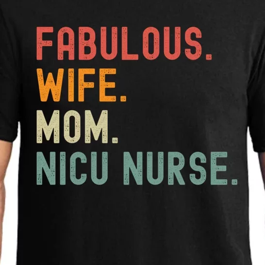 Wife Mom Nicu Nurse Female Empowert Gift Pajama Set