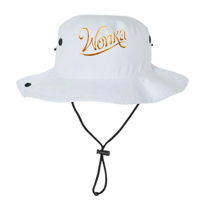 Wonka Movie New Gold Logo Legacy Cool Fit Booney Bucket Hat