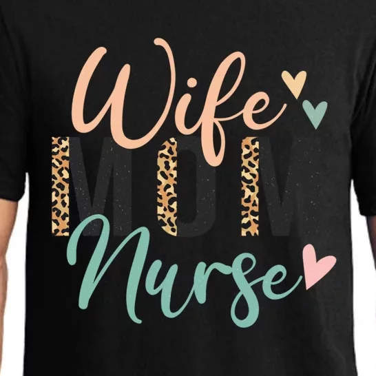 Wife Mom Nurse Gift Pajama Set