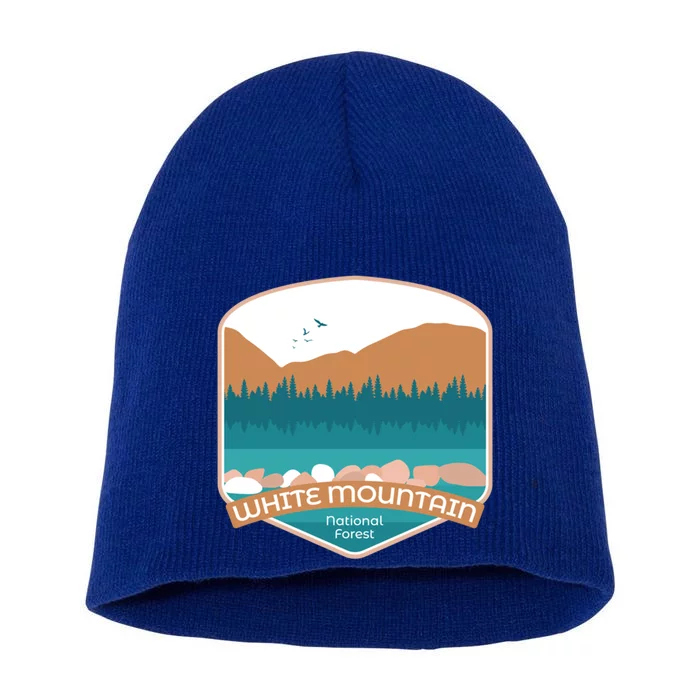 White Mountain National Forest Gift Short Acrylic Beanie