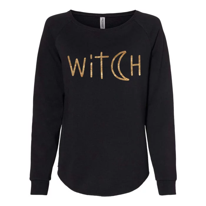 Witch Moon October Halloween Womens California Wash Sweatshirt