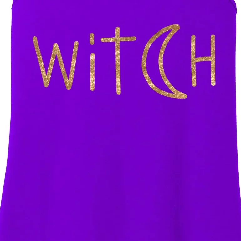 Witch Moon October Halloween Ladies Essential Tank