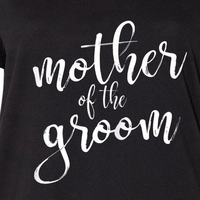 Womens Mother Of The Groom Matching Bridal Shower Women's V-Neck Plus Size T-Shirt