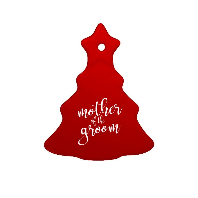 Womens Mother Of The Groom Matching Bridal Shower Tree Ornament