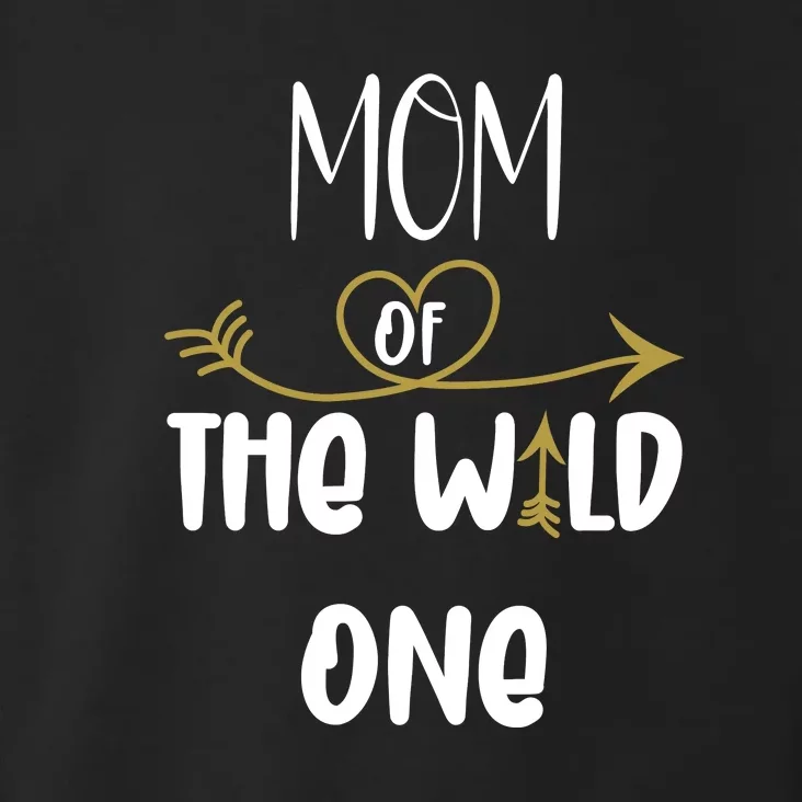 Womens Mom Of The Wild One 1st Birthday First Thing Mommy Toddler Hoodie