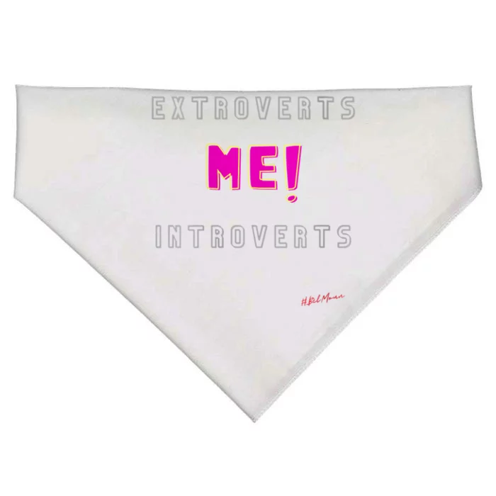 Womens Me ! Personality , Funny , Witty Design USA-Made Doggie Bandana