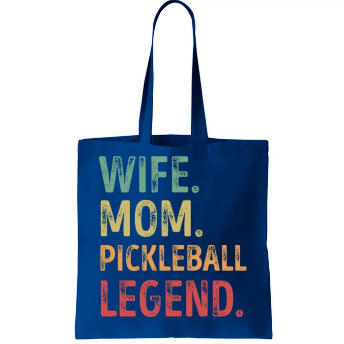 Wife Mom Pickleball Legend Cute Gift Tote Bag