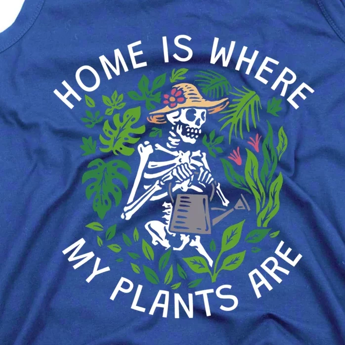 Where My Plants Are Funny Gift Tank Top