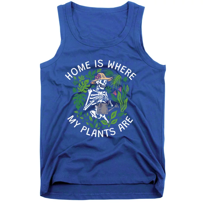 Where My Plants Are Funny Gift Tank Top