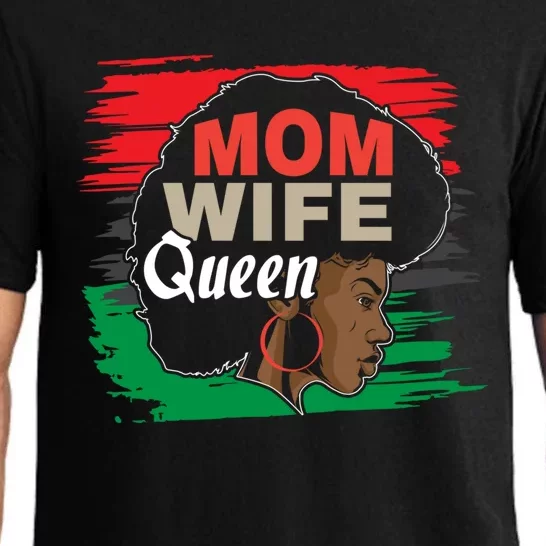 Wife Mom Queen African Cool Gift Pajama Set