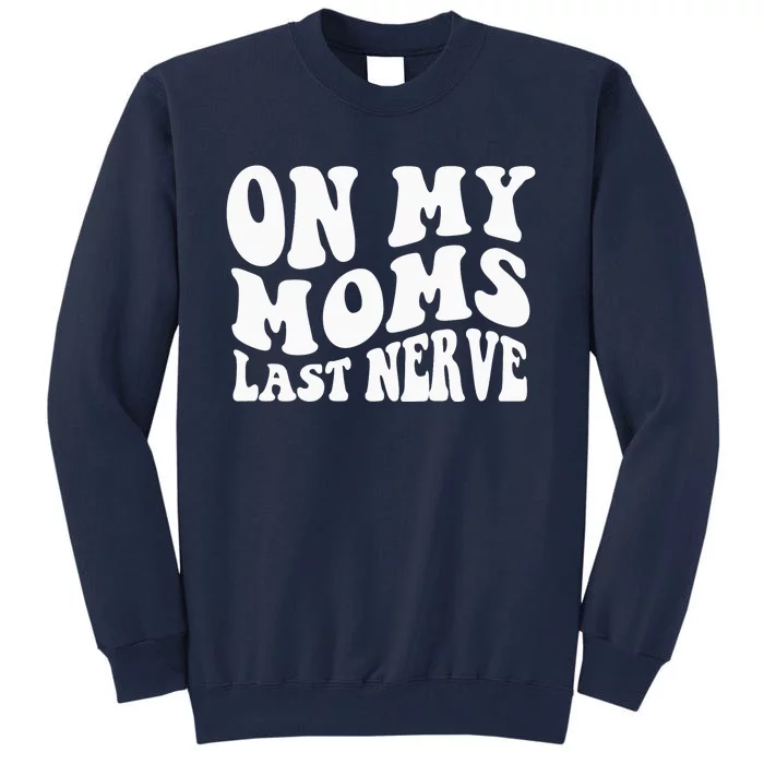 Wife Mom QMA Love Nursing Mother's Day Gifts QMA's HusbandBOY MOM Tall Sweatshirt