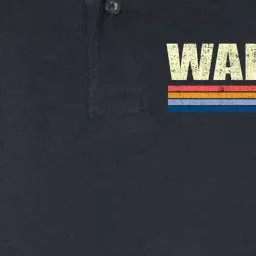 Warren Michigan Retro Style 1980's Logo Softstyle Adult Sport Polo