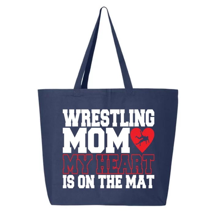 Wrestling Mom Style Freestyle Wrestling Cute Gift 25L Jumbo Tote