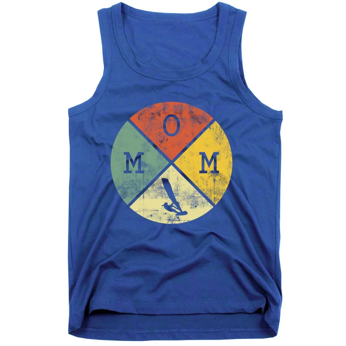 Windsurfing Mom Surfing Windsurfer Windsurf Retro Vintage Gift Tank Top