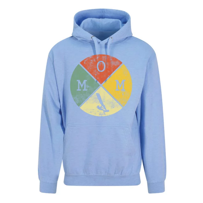 Windsurfing Mom Surfing Windsurfer Windsurf Retro Vintage Gift Unisex Surf Hoodie