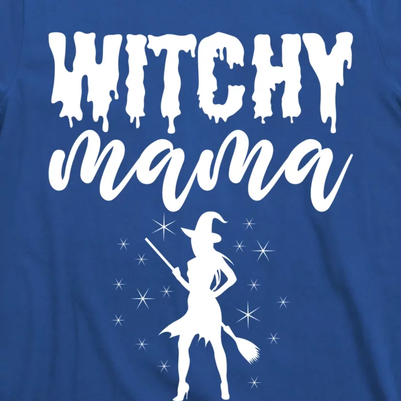 Witchy Mama Spooky Witch Lover Mom Witchcraft Mother Gift T-Shirt