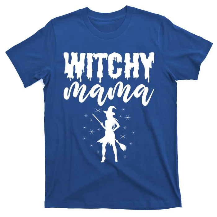 Witchy Mama Spooky Witch Lover Mom Witchcraft Mother Gift T-Shirt