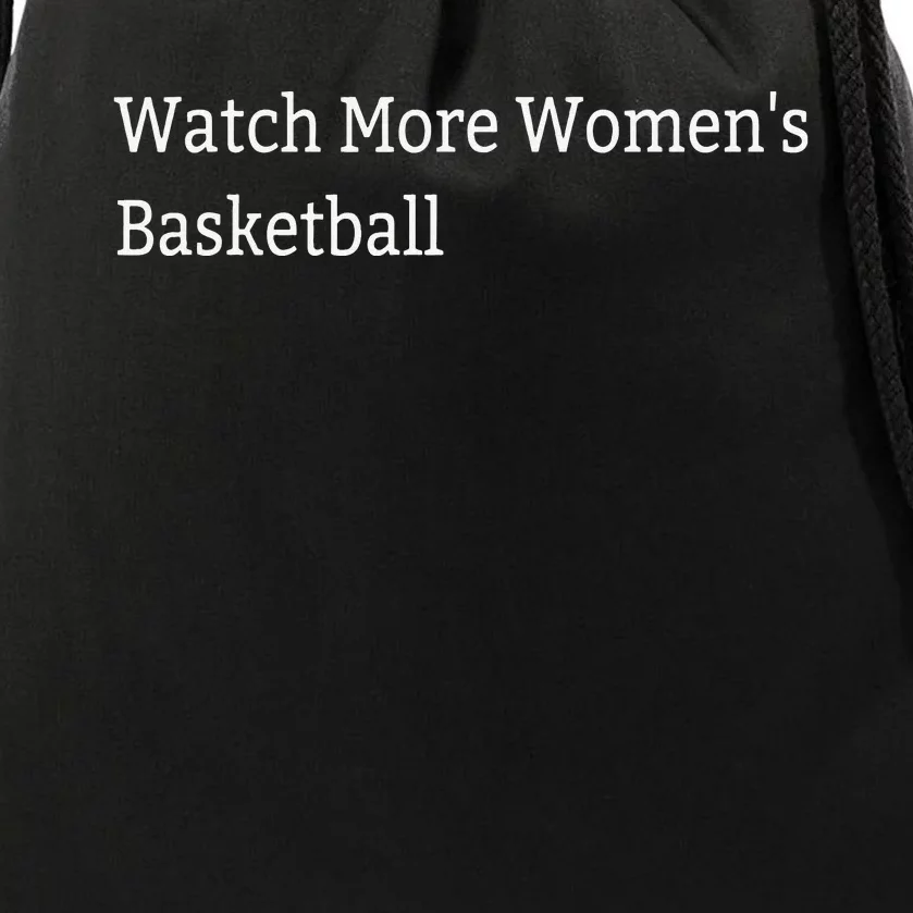 Watch More 's Basketball Drawstring Bag