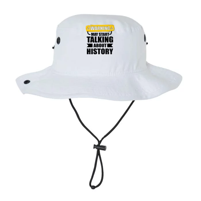 Warning May Start Talking About History Legacy Cool Fit Booney Bucket Hat