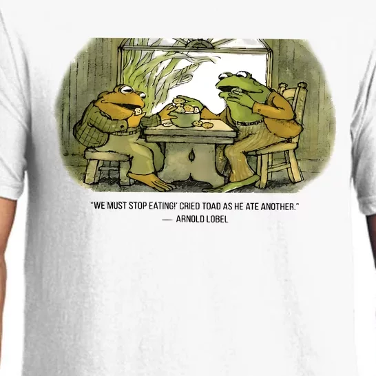 We Must Stop Eating Cried Toad As He Ate Another The Lovers Frog And Toad Pajama Set