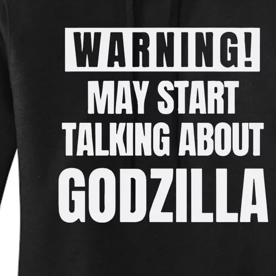 Warning May Start To Talk About Women's Pullover Hoodie