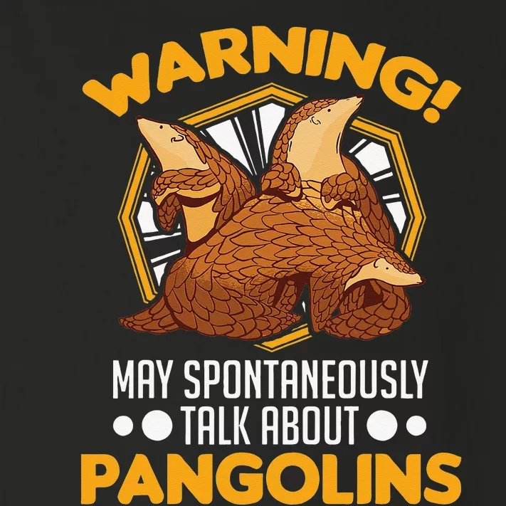 Warning May spontaneously talk about Pangolins Toddler Long Sleeve Shirt