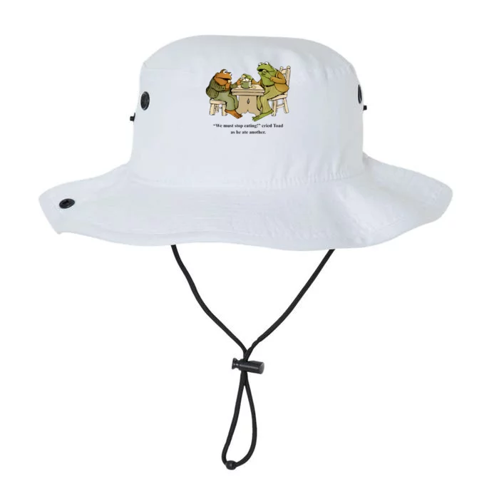 We Must Stop Eating Cried Toad As He Ate Another Frog Toad Legacy Cool Fit Booney Bucket Hat