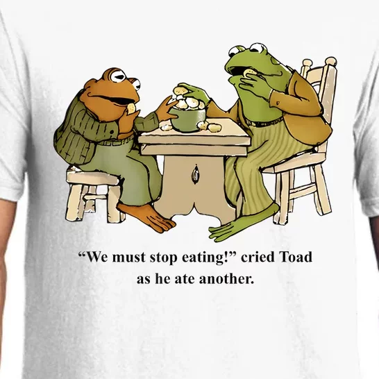 We Must Stop Eating Cried Toad As He Ate Another Frog Toad Pajama Set