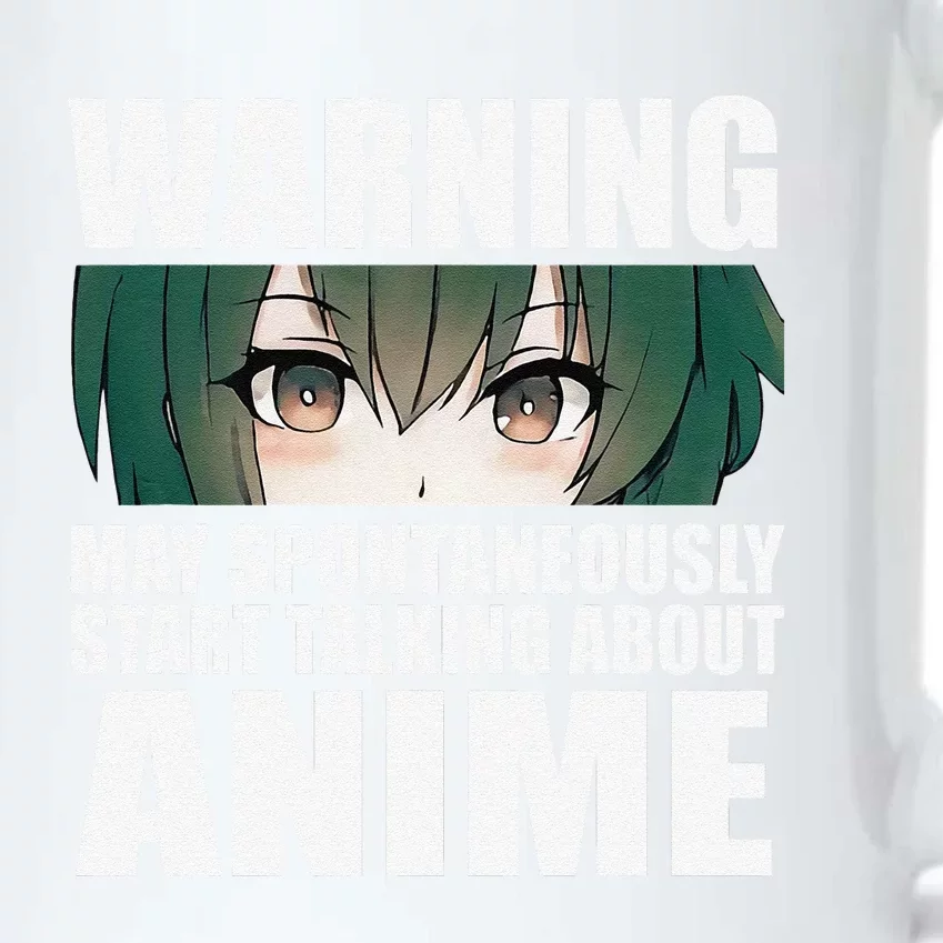 Warning May Spontaneously Start Talking About Anime Black Color Changing Mug