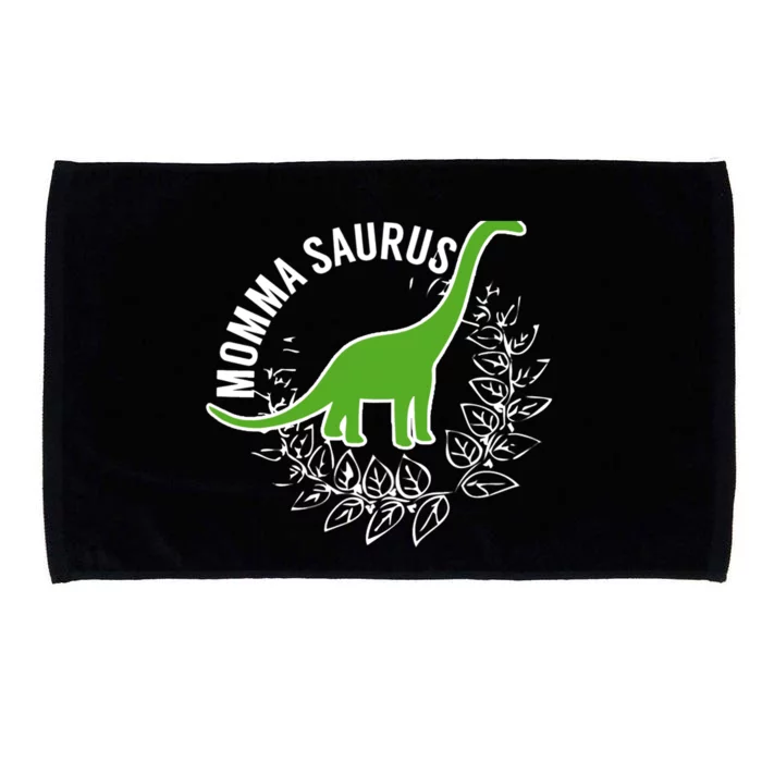 Wo Momma Saurus Dinosaur Mother's Day Gift Microfiber Hand Towel