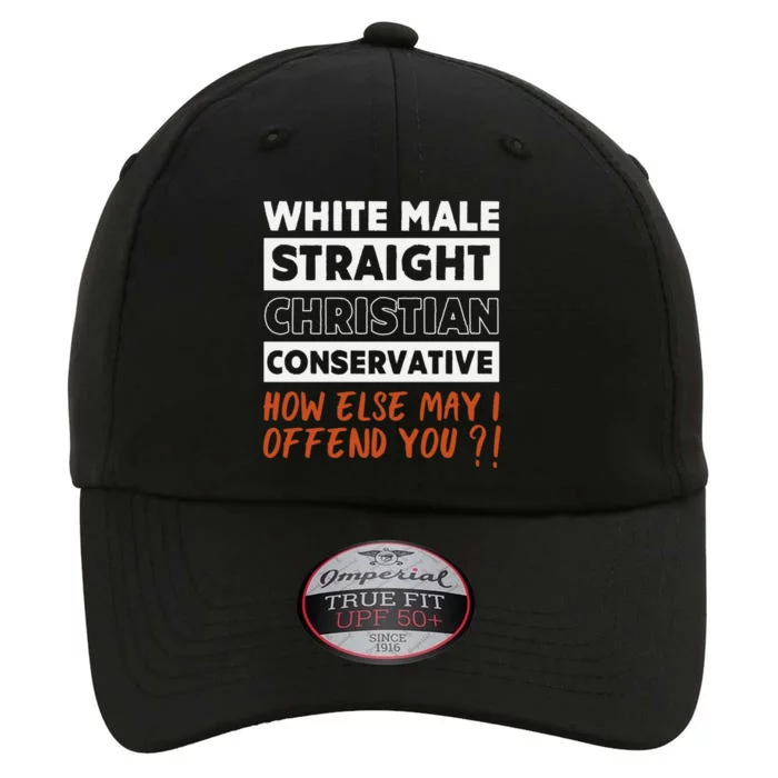 White Male Straight Christian Conservative How Else Can I The Original Performance Cap