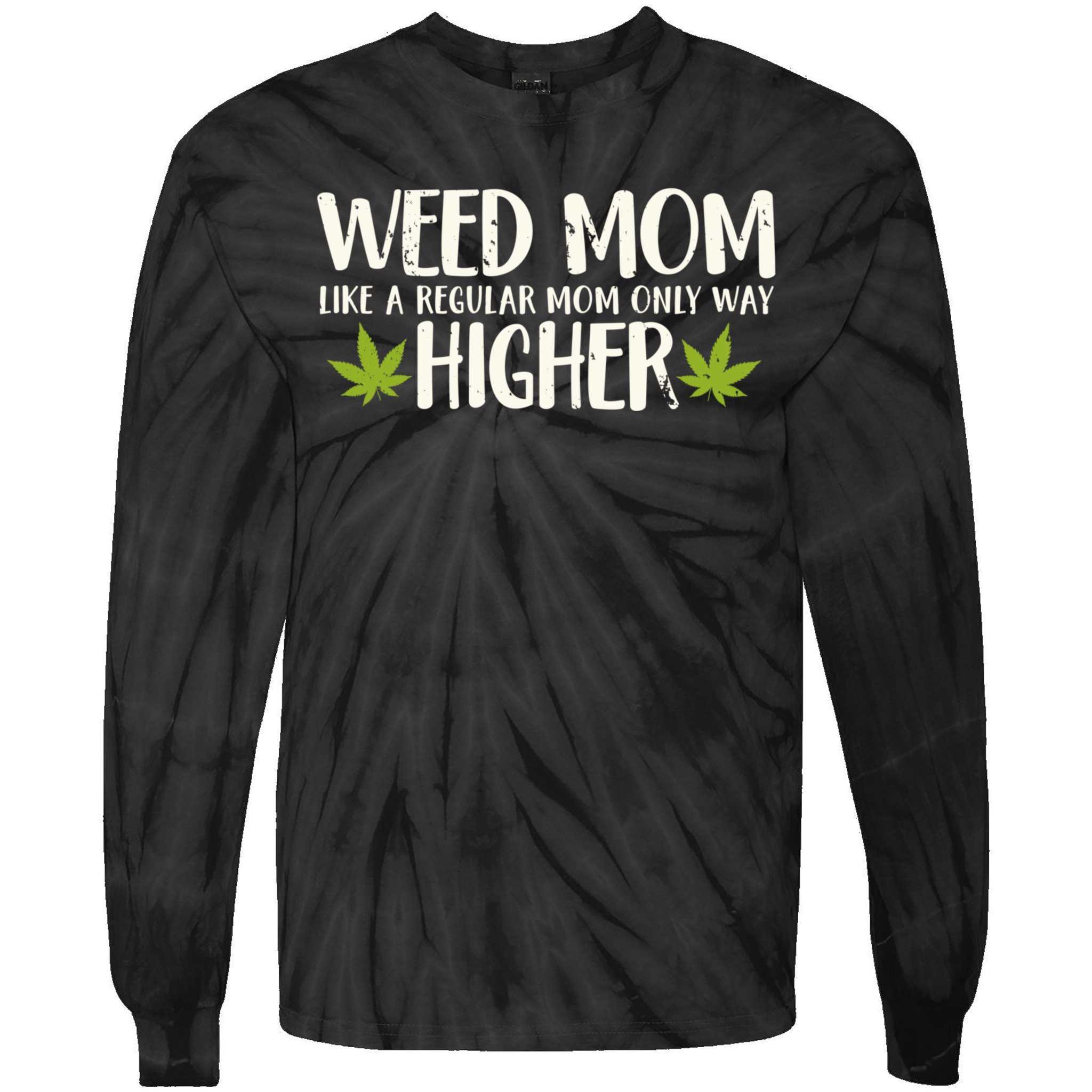 Weed, Oversized tie-dye t-shirt – Stoner City Rollers