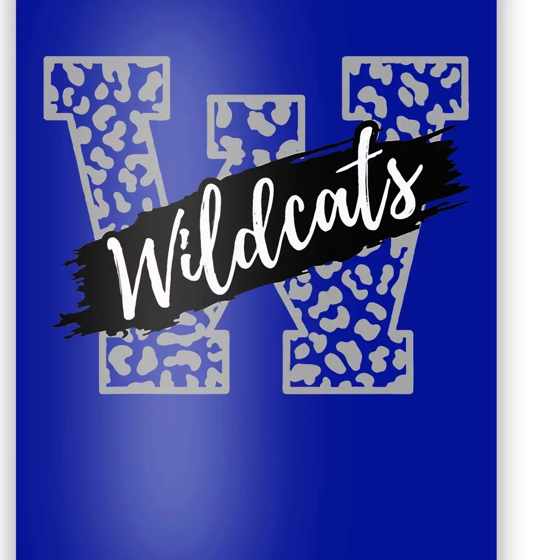 Wildcats Mascot School Sports Spirit Game Day Sport Fan Team Poster