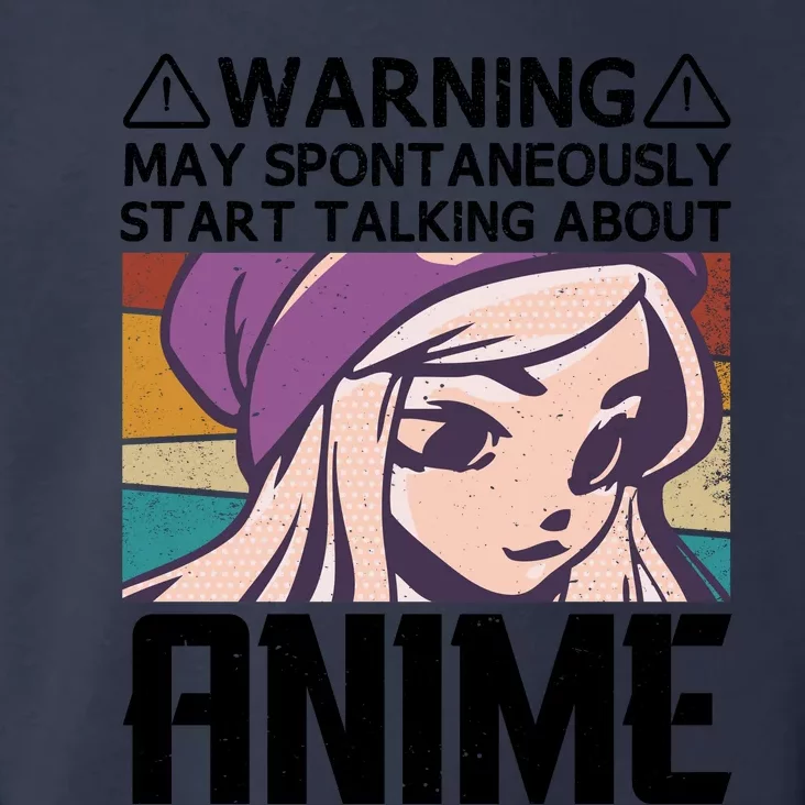 Warning May Spontaneously Talk About Anime Funny Anime Girl Anime Quotes Toddler Hoodie