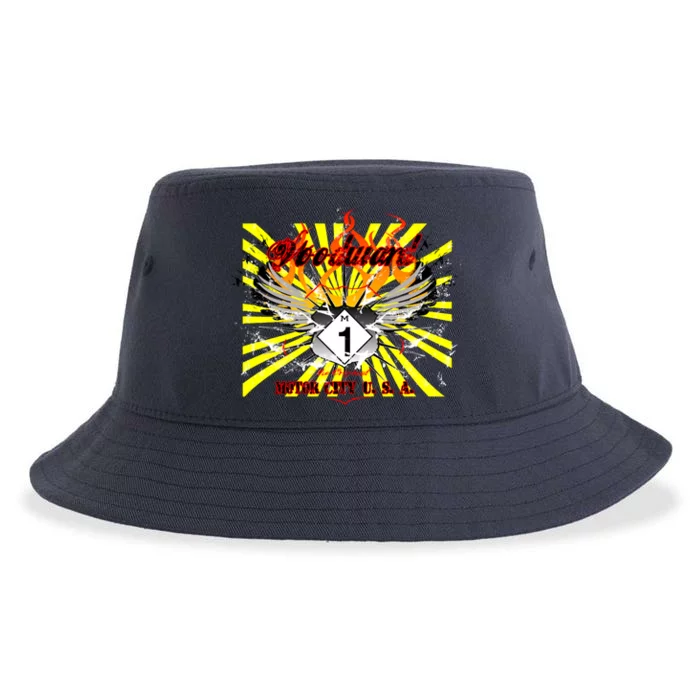 Woodward M1 The Original Motor City USA Sustainable Bucket Hat