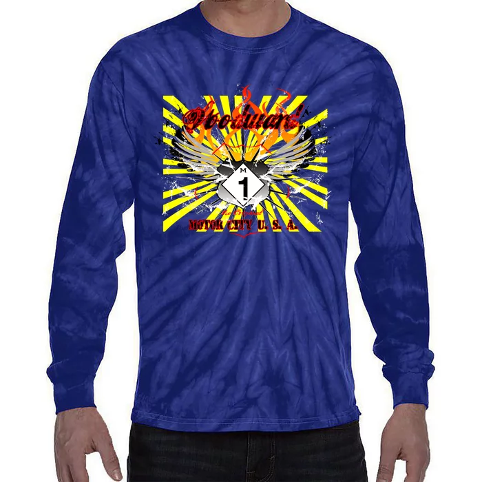 Woodward M1 The Original Motor City USA Tie-Dye Long Sleeve Shirt